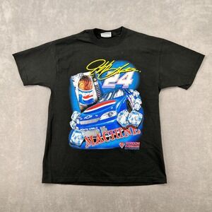 VTG Chase Authentics T Shirt Men M Black Jeff Gordon Pepsi Racing Right On Track